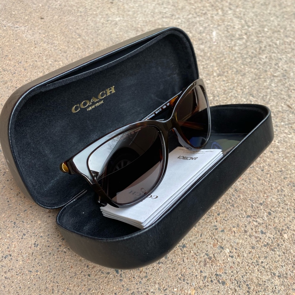 Coach | Dark Tortoise Sunglasses - Picture 3 of 11